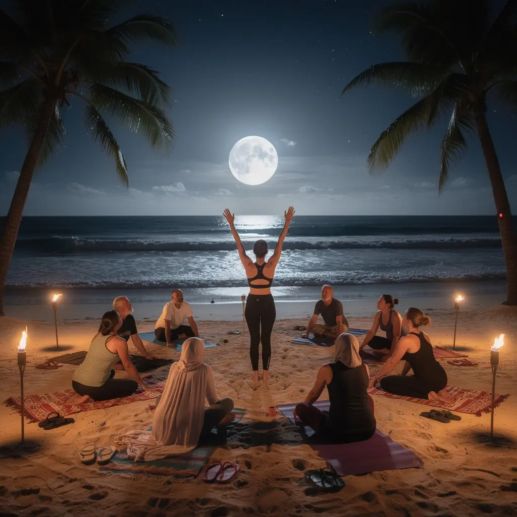 Dettaglio delle mani di un praticante che si allineano correttamente in una posizione di yoga.